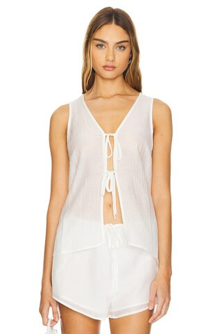 SNDYS Bijou Top in Coconut from Revolve.com | Revolve Clothing (Global)