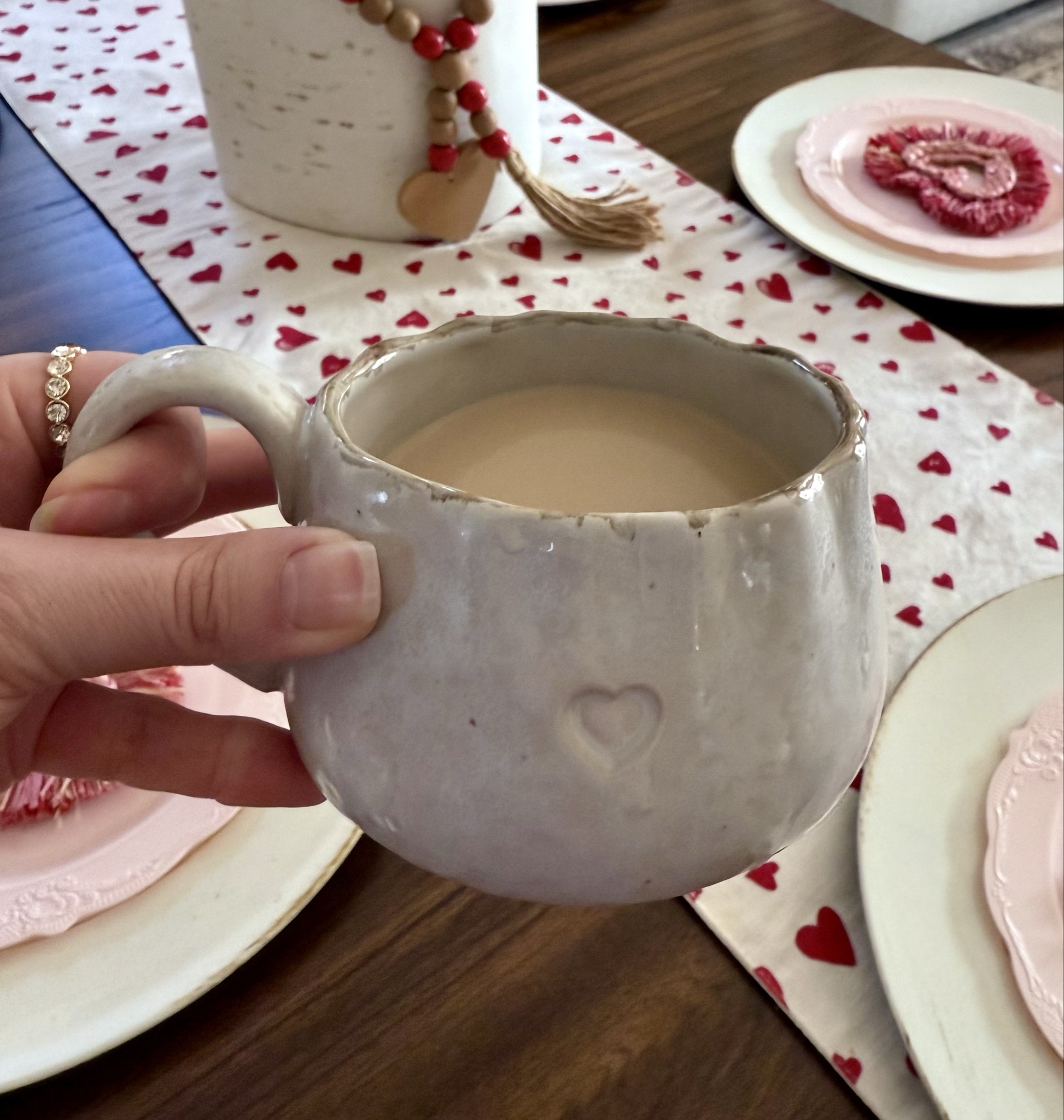 Love this beautiful coffee mug from Target. Perfect for lattes or cappuccinos. Only $7.99, Hearth and Hand with Magnolia brand. 



Spring home arrivals, Spring mug, Valentine’s Day mug, heart mug, target mug, Valentine’s Day gifts, vday gift #LTKGiftGuide

#LTKSeasonal #LTKHome #LTKmorningroutine