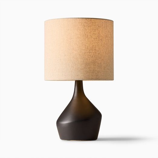 Asymmetry Ceramic Table Lamp (17") | West Elm (US)