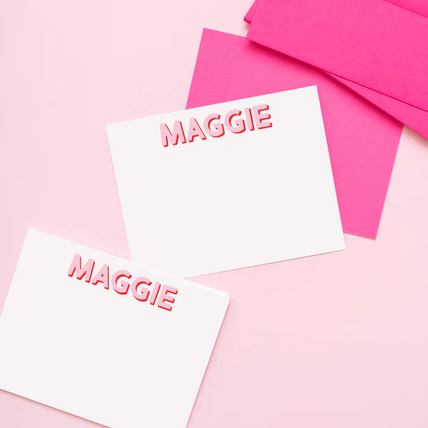 Modern Classics Personalized Stationery | Joy Creative Shop