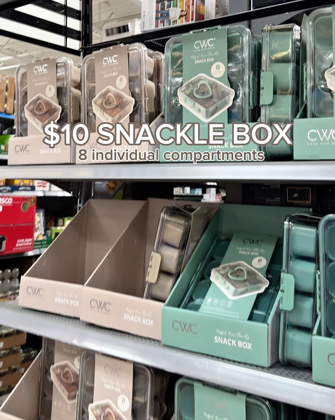 $10 snackle box with individual compartments

#walmart #snacks

#LTKTravel #LTKKids #LTKFamily