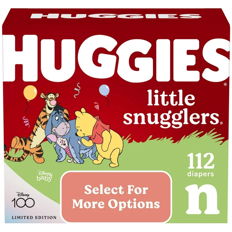 Huggies Little Snugglers Baby Diapers, Size Newborn, 112 Ct (Select for More Options) - Walmart.c... | Walmart (US)