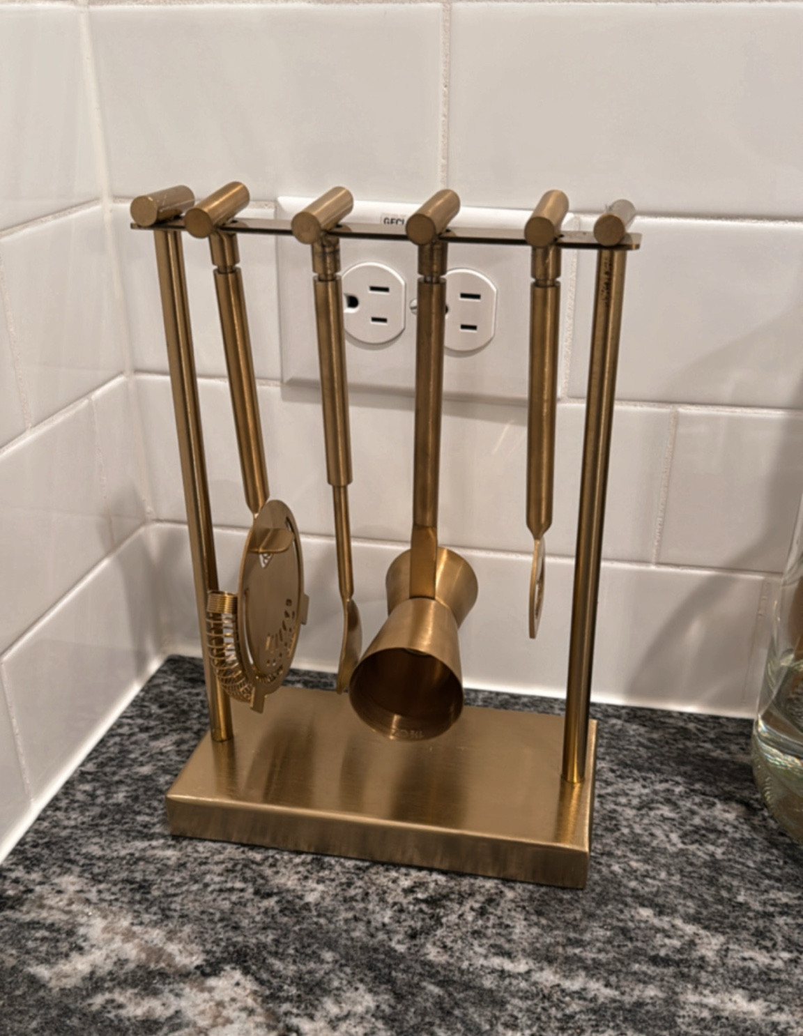 Found this cute gold bar tool set at Target Home! Perfect for our new built in bar area for entertaining guests! 

Target home decor - magnolia home decor - bar cart - gold bar essentials - gold bar decor - bartender kit - target finds - target look for less - designer home dupes - gold bar cart decor ideas - new home finds - target style - target deals under $50 - housewarming gifts - home gift guide - hostess gifts - hostess gift guide 


#LTKFindsUnder50 #LTKHome #LTKParties