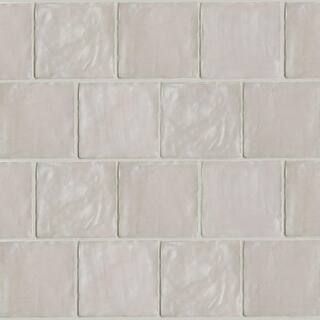 Apollo Tile Green 4 in. x 4 in. Polished and Honed Ceramic Mosaic Tile (5.38 sq. ft./Case) APLEC7... | The Home Depot