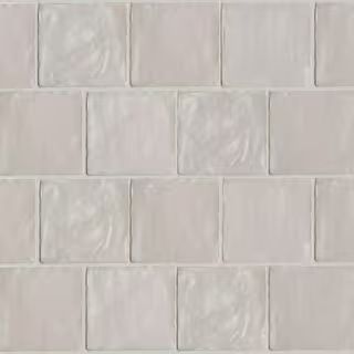 Apollo Tile Green 4 in. x 4 in. Polished and Honed Ceramic Mosaic Tile (5.38 sq. ft./Case) APLEC7... | The Home Depot