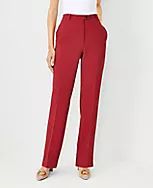 The Slim Straight Pant in Crepe | Ann Taylor (US)