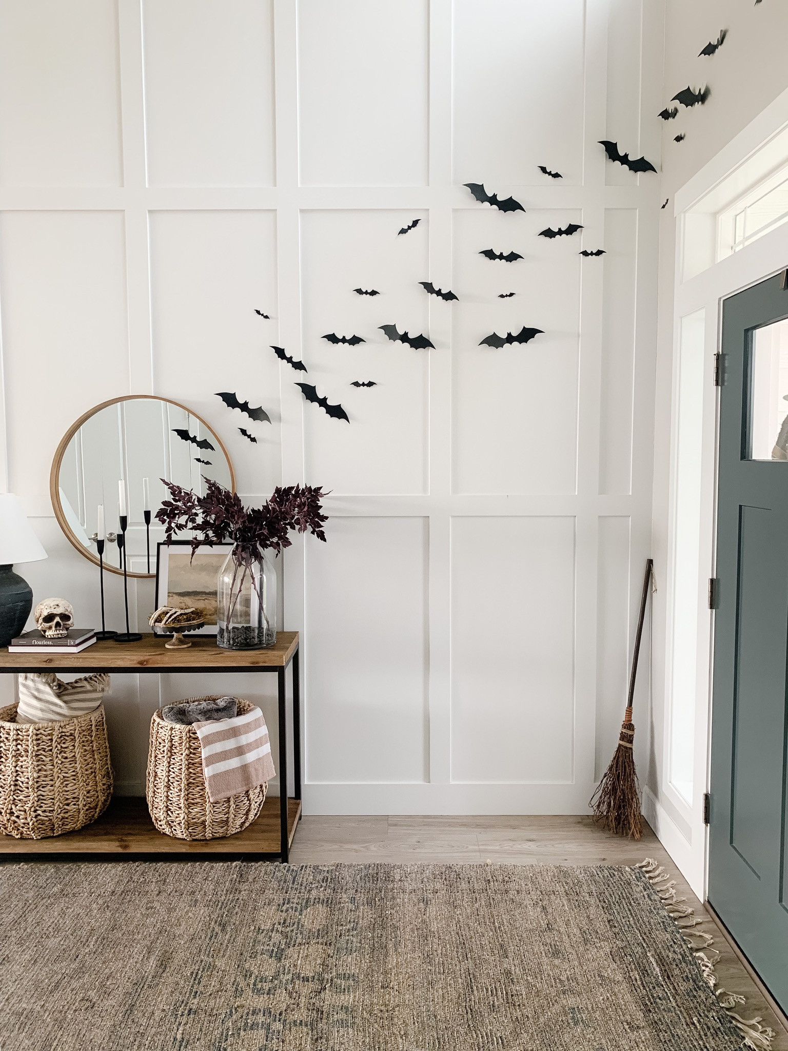 Spooky season is just around the corner! Are you ready? 👻 

Halloween, spooky decor, entryway, bats, broom, moody space

#LTKSeasonal #LTKhome #LTKunder50