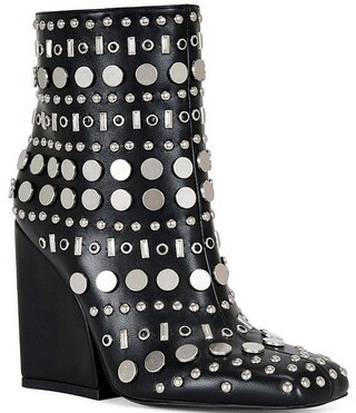 Azalea Wang Fletcher Studded Booties | Dillard's | Dillard's