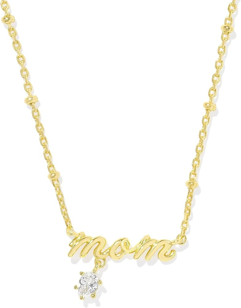 Kendra Scott Mom Crystal Short Pendant Necklace | Amazon (US)