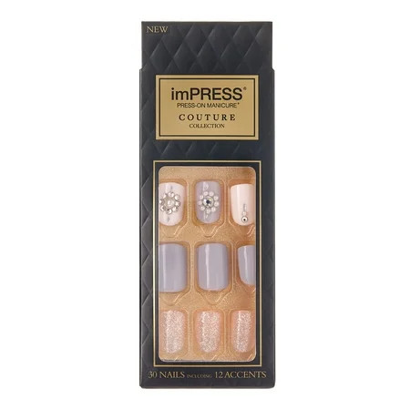 KISS imPRESS Press-on Manicure Couture Collection-Sassy Queen | Walmart (US)