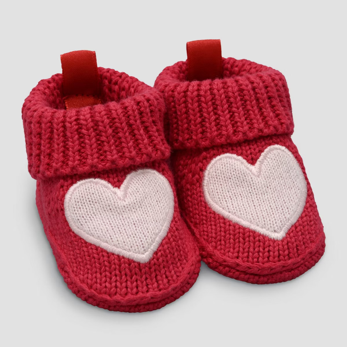 Carter's Just One You® Baby Valentines Day Booties - Red Newborn | Target