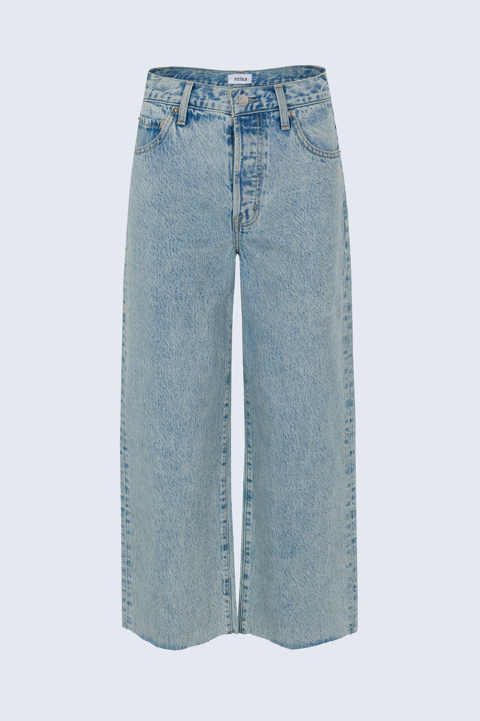 Tate High Rise Bowed Wide Leg Jean - Modena | Pistola Denim