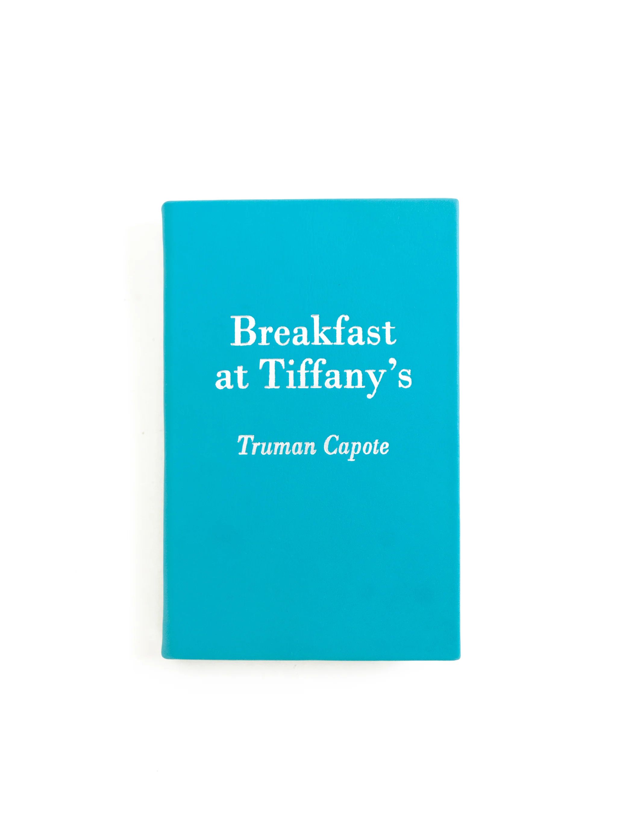 Breakfast at Tiffany's Leather Bound Edition | Weston Table