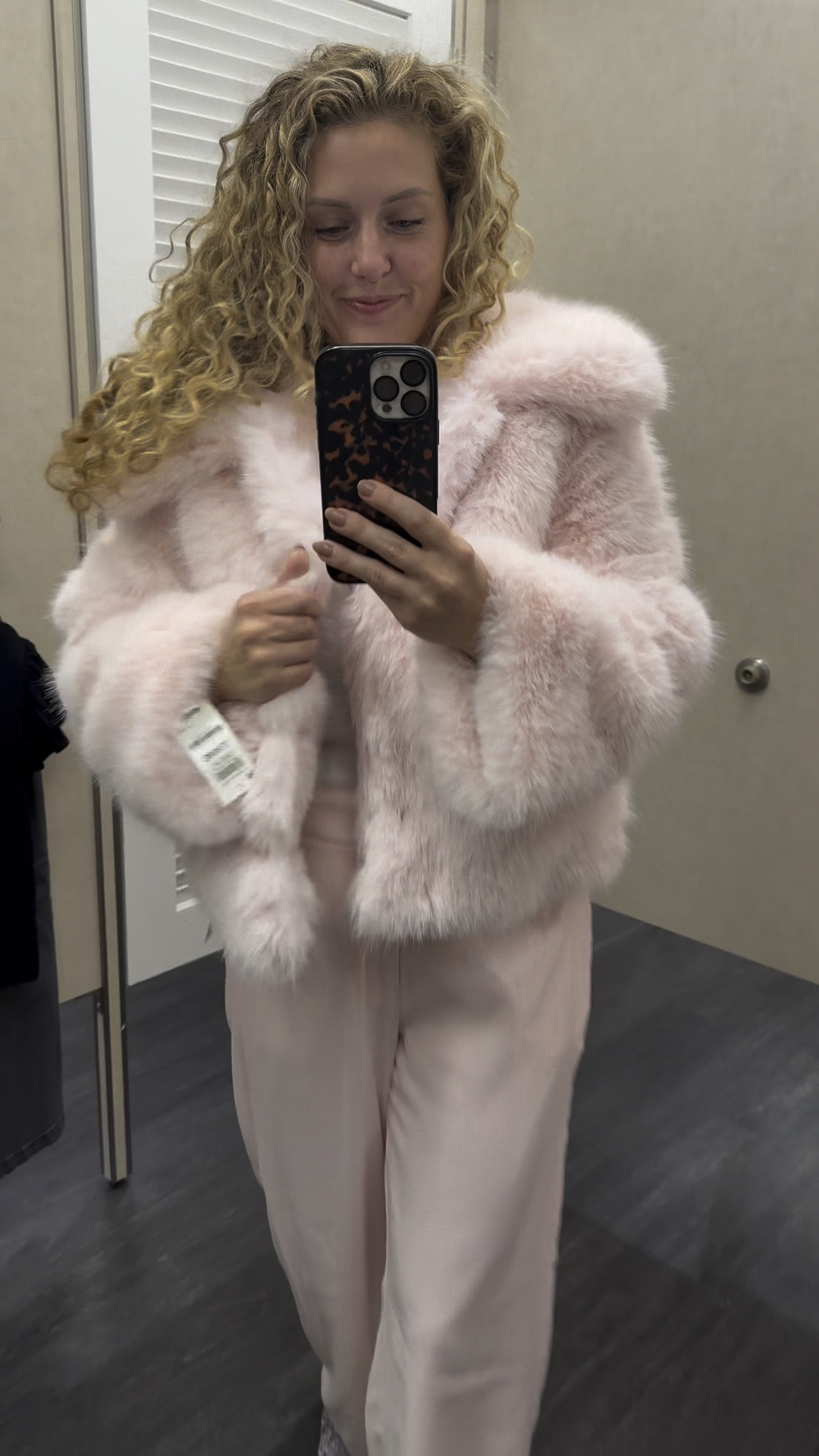 Macy’s Try On| Holiday Look | Barbie Pink Mob Wives vibes .. I really like the coat, it’s hard to beat pink fur. Pink sequin pants maybe beats it…?? Hard to choose! 

#LTKCyberWeek #LTKStyleTip #LTKHoliday