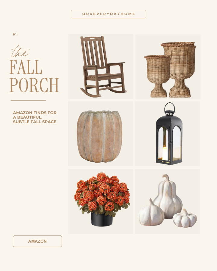 PORCH DECOR
FALL HOME
FALL PORCH DECOR 

 #LTKSeasonal #LTKHome