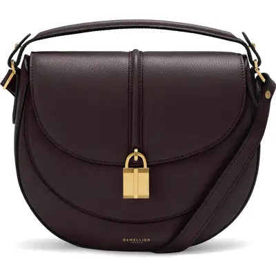 DeMellier N127 The Siena Saddle Bag in Black at Nordstrom | Nordstrom