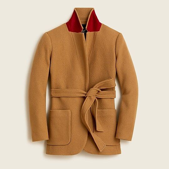 Blazer-jacket in Italian fall blanket wool | J.Crew US