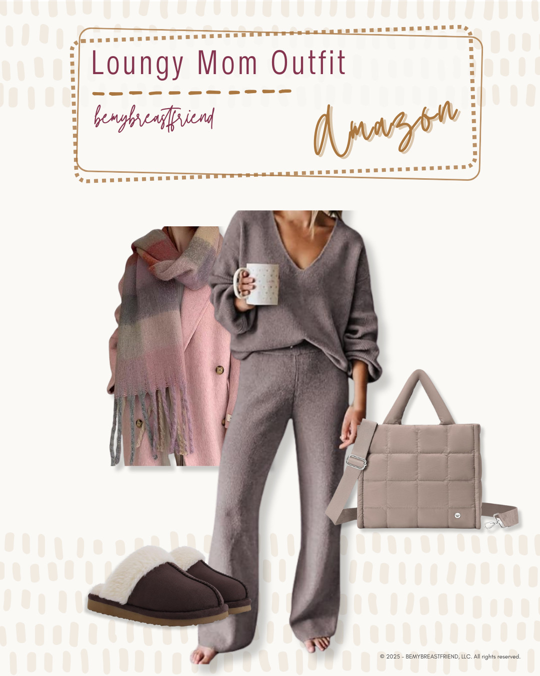 Amazon | Loungy Mom Outfit 

 #LTKootd #LTKmomlife #LTKSeasonal