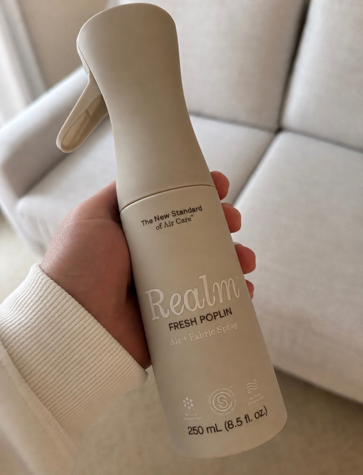 Yes I’m thrilled about this fabric + air spray… who remembers Febreze?

this is like the extremely elevated, clean version — it actually neutralizes odors instead of just covering them

✔ works on air + fabrics (couch, bedding, clothes)
✔ scents are more soft + “home fragrance” vs overpowering
✔ clean ingredients (no harsh chemicals)
✔ lasts way longer than typical sprays

it’s one of those small swaps that instantly makes your home feel fresher and more high-end

I’ve been using it daily lately and it just makes everything smell so clean without that strong “air freshener” scent

✨ on sale right now — 2 for $18 or $11 each

#LTKMothersDay #LTKmomlife #LTKselfcare