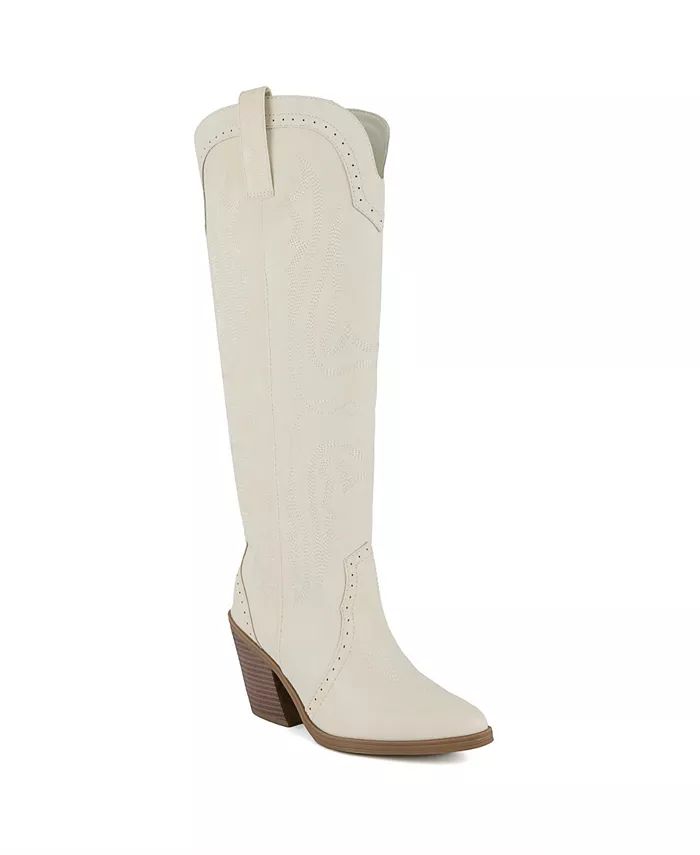 Sugar Women's Kammy Wide Calf Tall Western Boots - Macy's | Macy's