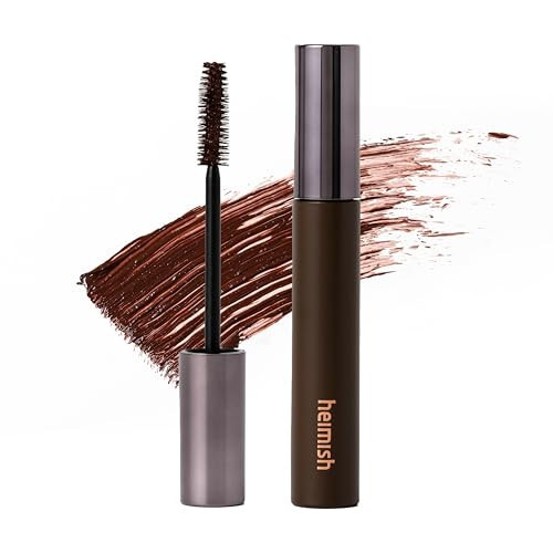 HEIMISH Dailism Smudge Stop Mascara, Volumizing & Lengthening, Long-lasting, Waterproof, Smudge-proof, Non-Clumping, Washable Cleansing Korean Mascara, 0.32oz/9g - Brown Volume | Amazon (US)