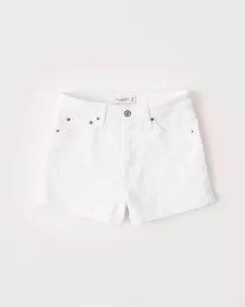 High Rise Stretch Shorts | Abercrombie & Fitch (US)