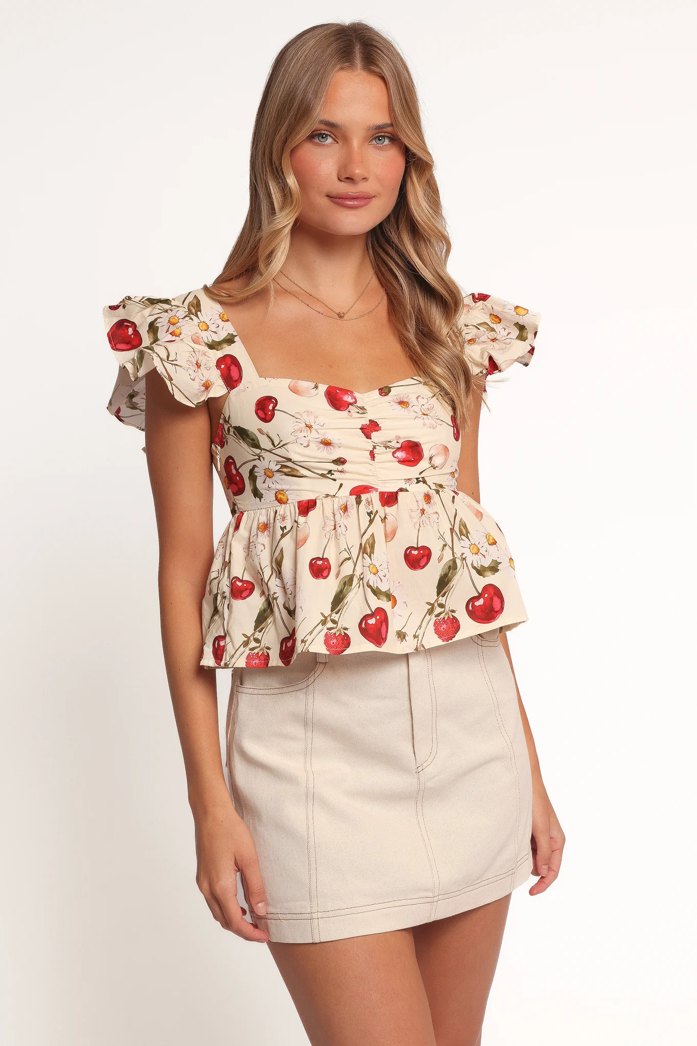Lyric Ruffle Top - Mon Cheri | Petal & Pup (US)