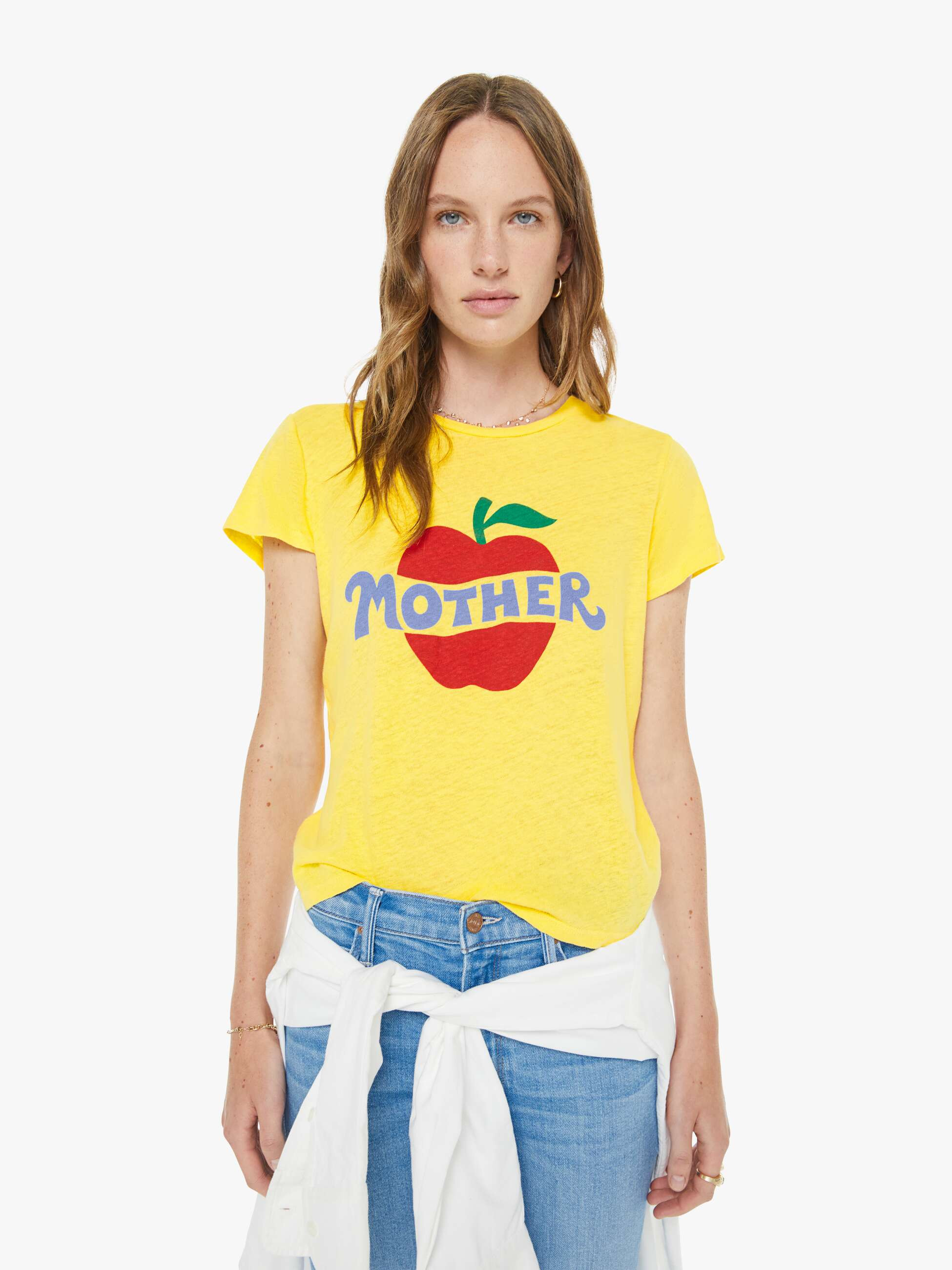 The Lil Sinful - MOTHER Apple | Mother Denim