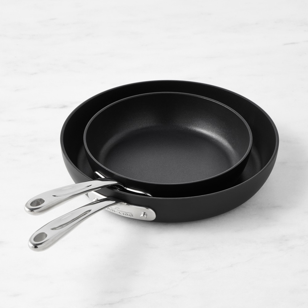 All-Clad HA1 Expert Hard Anodized Nonstick Fry Pan Set | Williams-Sonoma