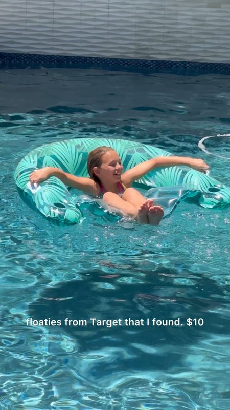 Love these cute pool loungers from Target - love the $10 price tag even more!  Plus this brand Sun Squad is Buy One Get One 50% off, through tonight! 

#LTKSwim #LTKVideo #LTKFindsUnder50