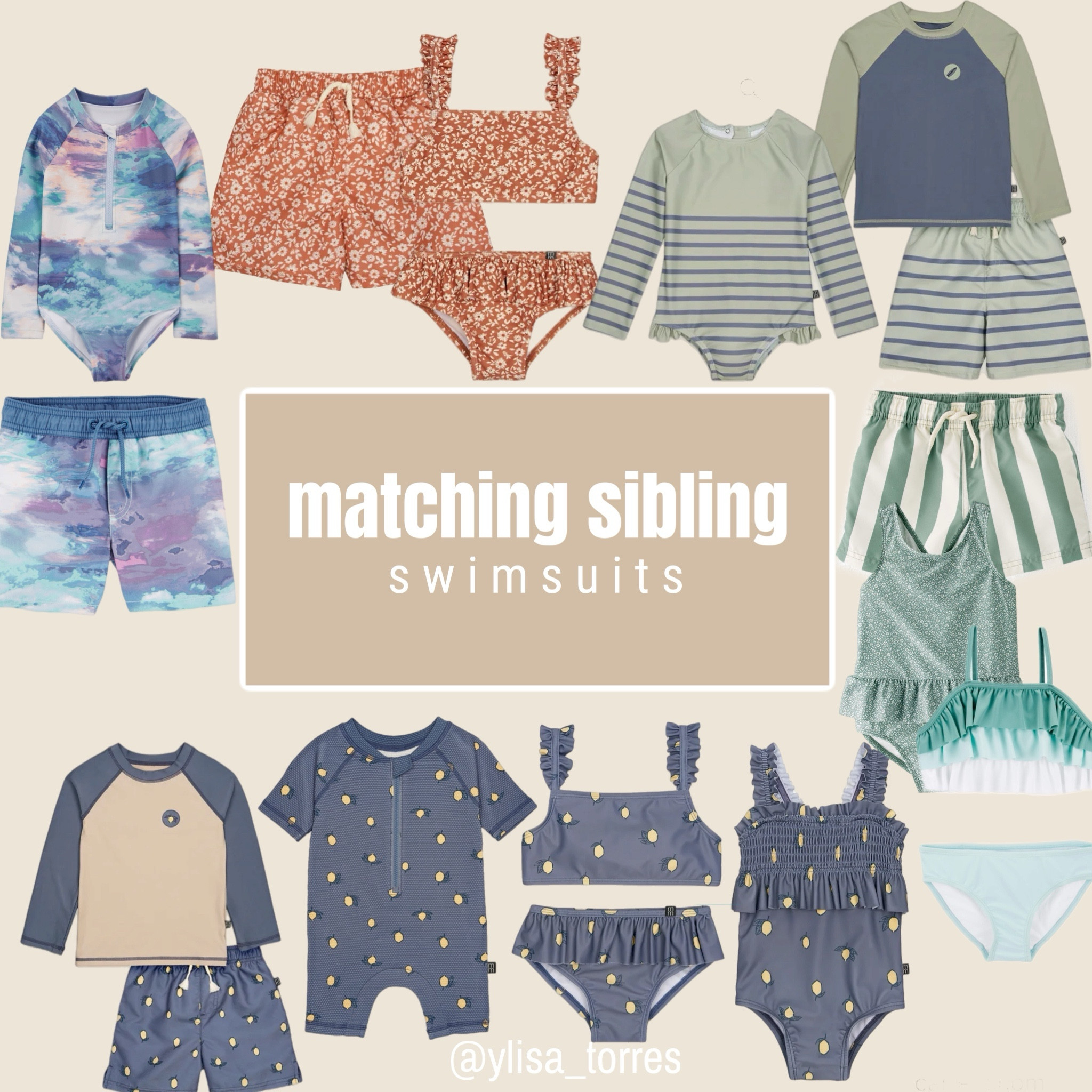 Matching swim 

#swimsuits #familymatching #summerfinds

#LTKswim