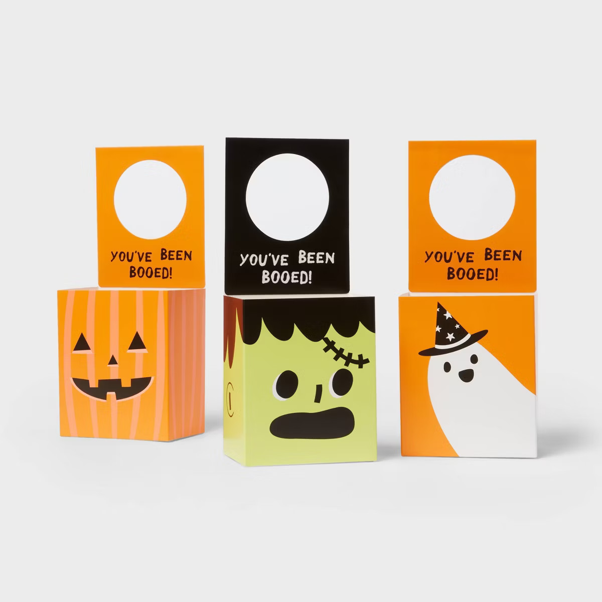 3ct You've Been Booed! Halloween Hanging Door Treat Box - Spritz™ | Target