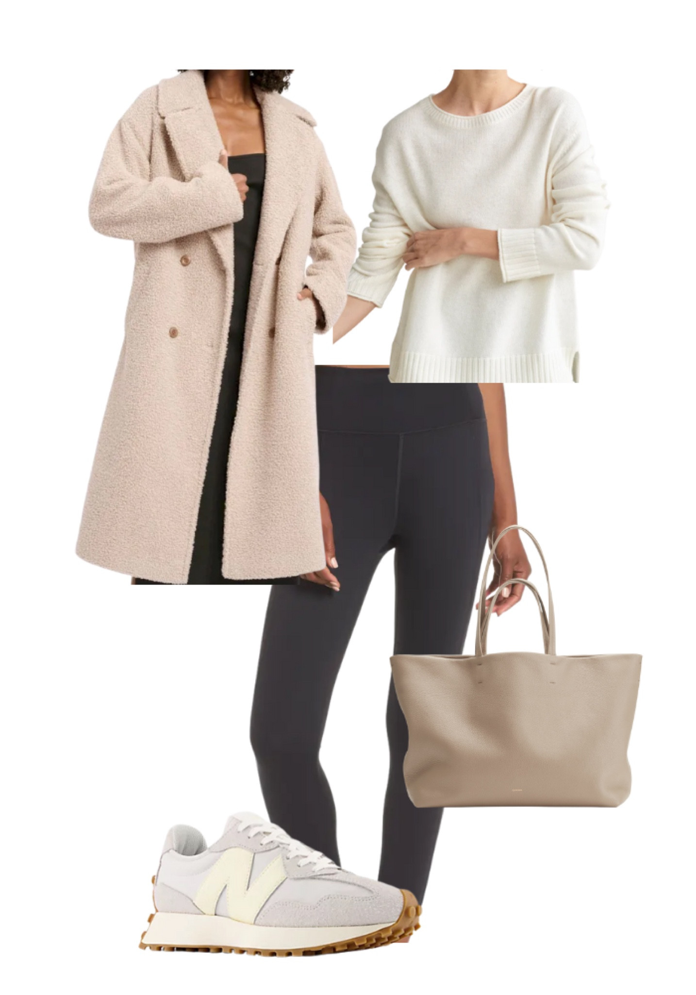 Travel outfit, jenni kayne sweater, leggings, Cuyana tote, new balance sneaker

#LTKSeasonal #LTKstyletip #LTKtravel