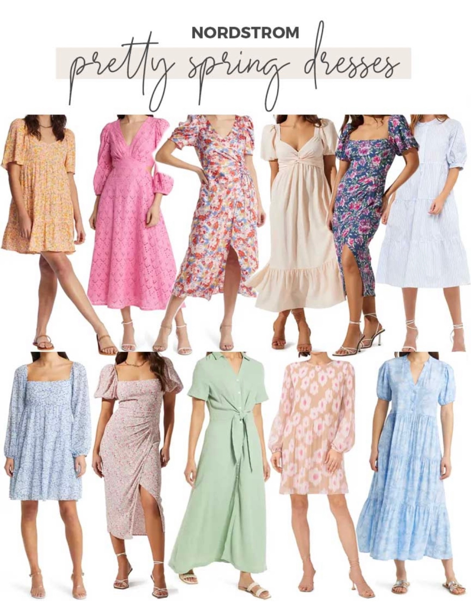 Spring dresses from Nordstrom! 

#nordstrom #springfashion #springdress #weddingguestdress 

#LTKSeasonal #LTKstyletip #LTKwedding