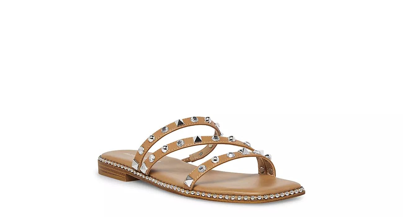 Madden Girl Womens Bondi Slide Sandal - Tan | Rack Room Shoes