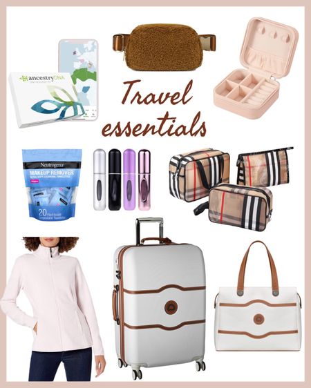 Travel essentials from Amazon
Luggage | Travel bag | Suitcase | travel makeup bag | Travel jewelry case | Travel size | Carry on bag | personal item bag | Travel outfit 

#LTKsalealert #LTKFind #LTKtravel