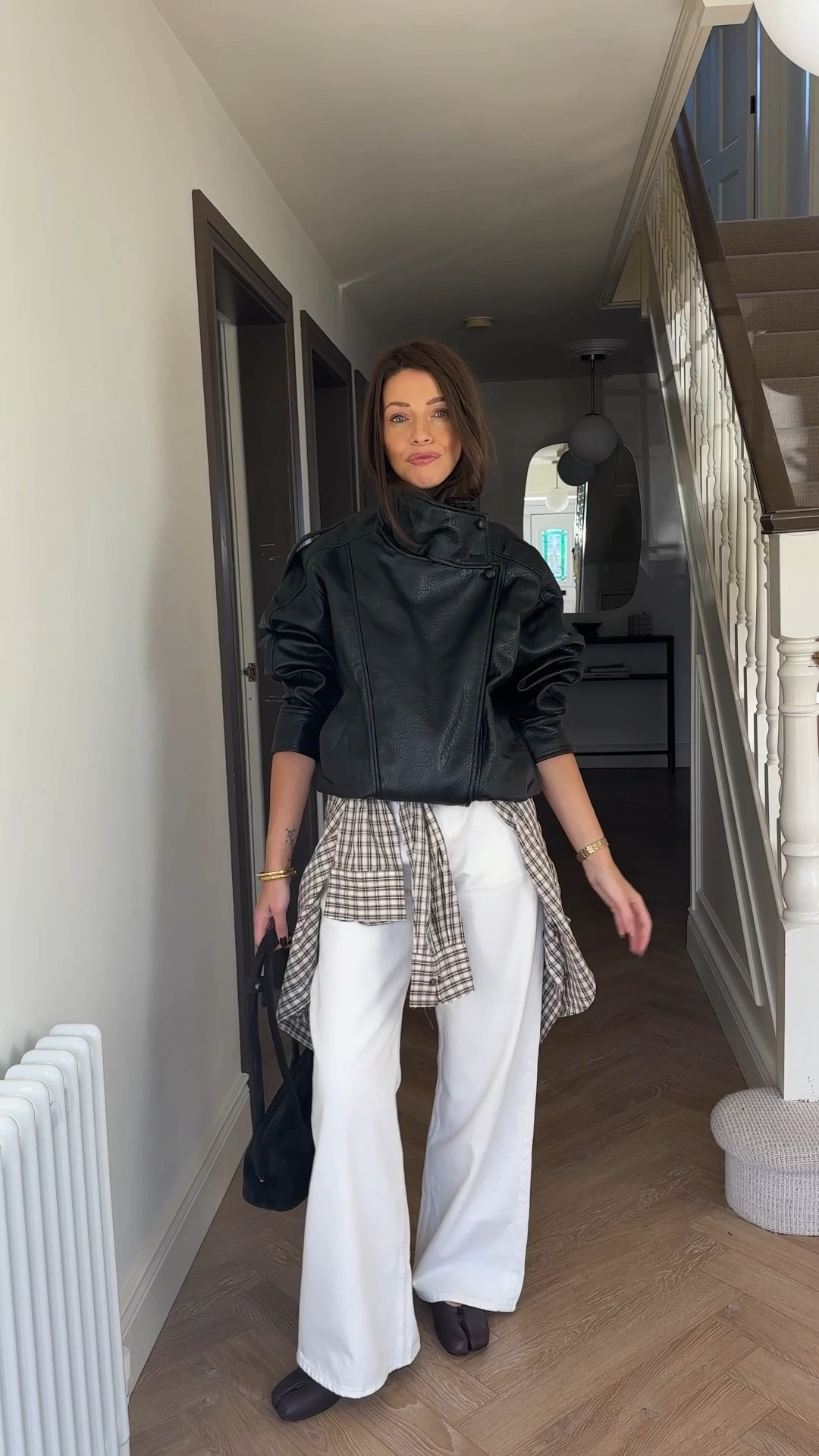 Zara faux leather jacket styling! Finally got my hands on this and it didn’t disappoint. 🖤 

#LTKeurope #LTKwinter #LTKautumn