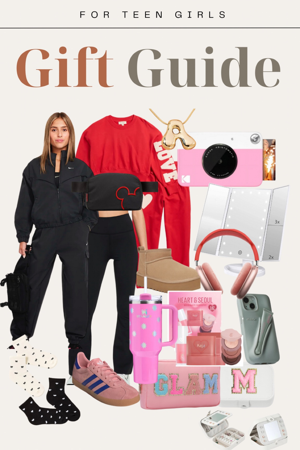 Gift Guide — for teen girls✨ 

#giftguide #giftideasforher #giftideasfortweengirls #tweengirls #teengirls #giftideasforteens #teenagegirls #nikekids #lululemon #beltbags #giftideasforkids #holidaygifts #salefinds #trending #trendyforteens #kodakcamera #amazonfinds #amazonsale #uggslippers #anthropologie #giftsforher #nordstromfinds #topgifts 

#LTKGiftGuide #LTKHoliday #LTKSaleAlert