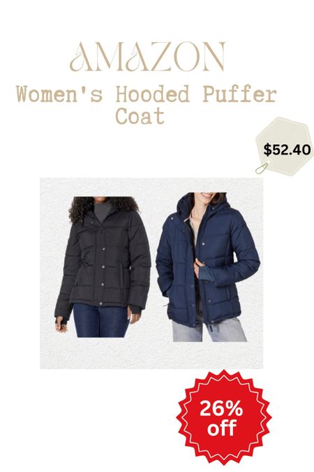 Women's Heavyweight Long-Sleeve Hooded Puffer Coat (Available in Plus Size)



#LTKxPrime #LTKHoliday #LTKSeasonal