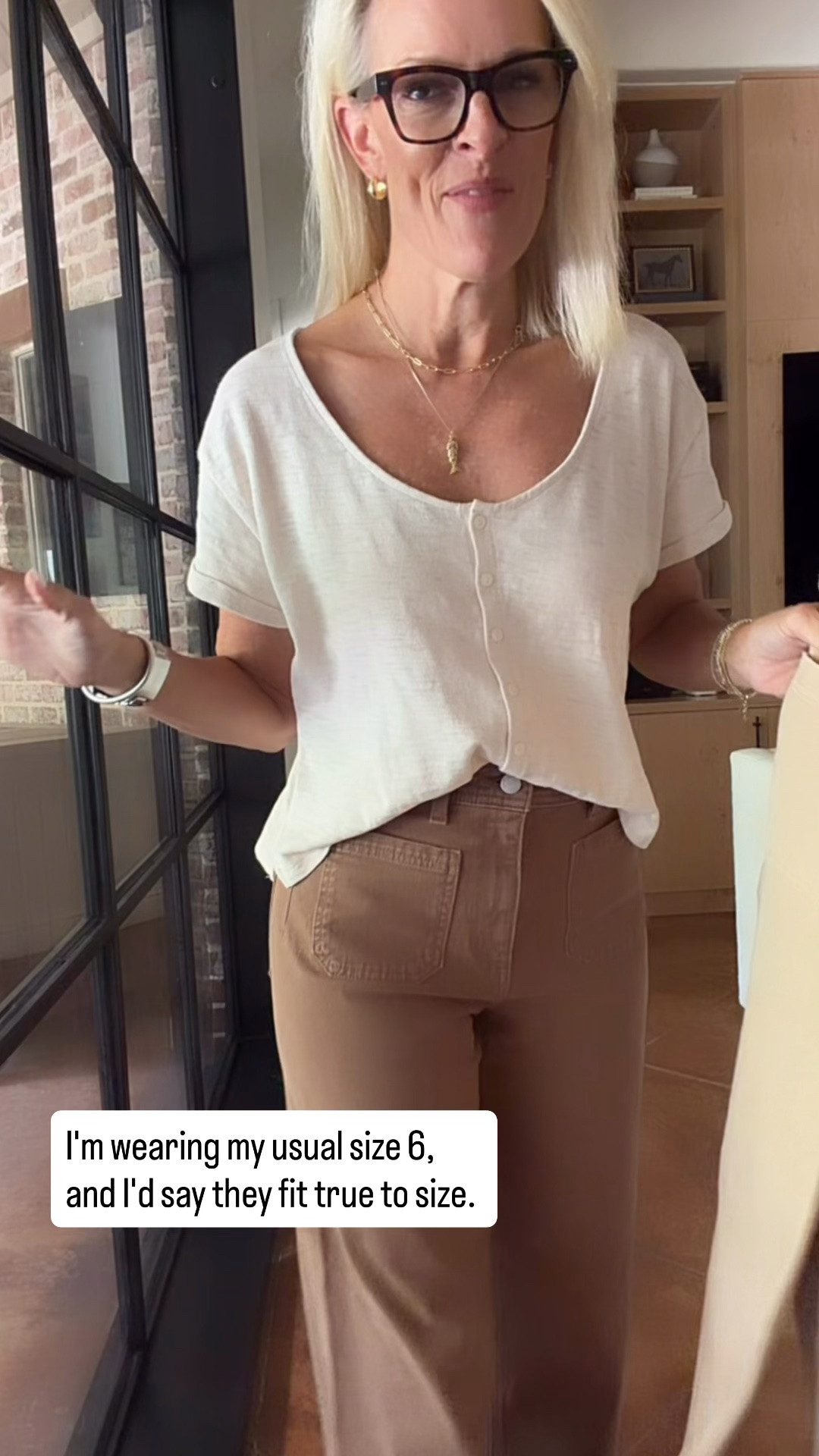 These Target denim are SO good...I loved them so much I bought both colors! 

They have the perfect straight-leg fit, they're comfortable from the first wear, and they hold their shape beautifully. I'm wearing my usual size 6, and I'd say they fit true to size. These are definitely one of my favorite Target finds this season!

💡 LTK MADE EASY
❤️ Heart = Support my posts!
🔖 Save = Get sale & restock alerts
📋 Lists = Keep favorites organized
📲 Share = Send lists and products to a friend. Hello, Christmas List!
💬 Comment = Ask me anything about what I'm wearing.:-)

#LTKootd #LTKSeasonal #LTKOver40