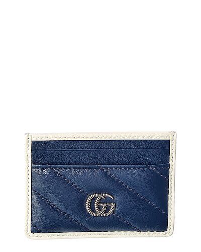 Gucci GG Marmont Leather Card Case | Gilt