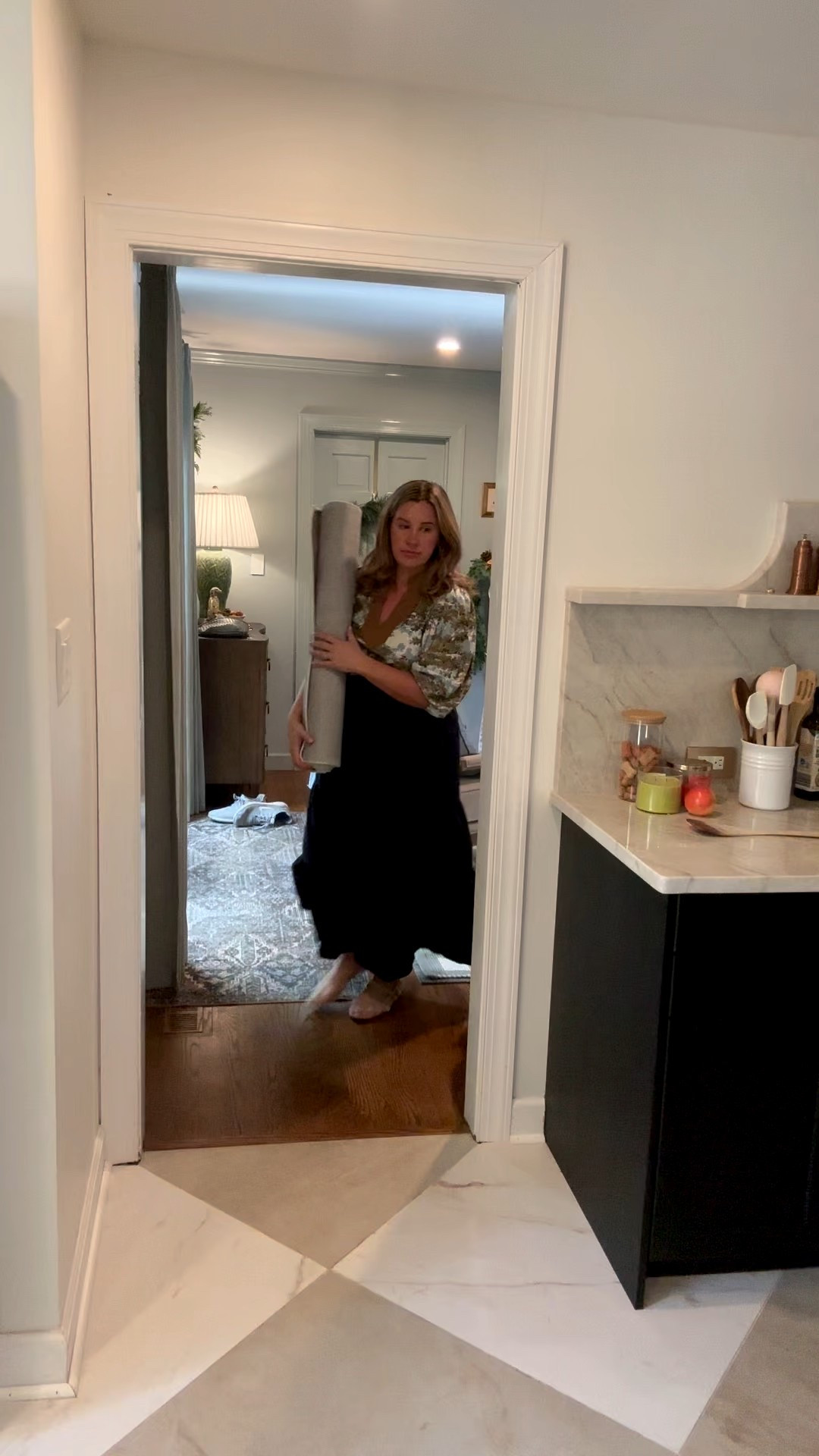 Use my code CC12 for 12% off site wide!
In the kitchen, I went with the Desert Bloom Persian runner in brown to complement our cabinets — it adds so much warmth and character. And since it’s completely washable, I don’t have to stress about spills or messes.

In the foyer, I chose Helios Persian Washable Rug in a beige 5x7, and it ties everything together beautifully. When the kids track in dirt, I just pop it in the wash — truly the easiest upgrade.

These Rugsway pieces are waterproof, slip-resistant, and fully washable — truly made for easy living.

#paidlink @rugsway_official #ad  

Follow my LTK @ClassicallyJill on the @shop.LTK app to view this post and get my exclusive app-only content!