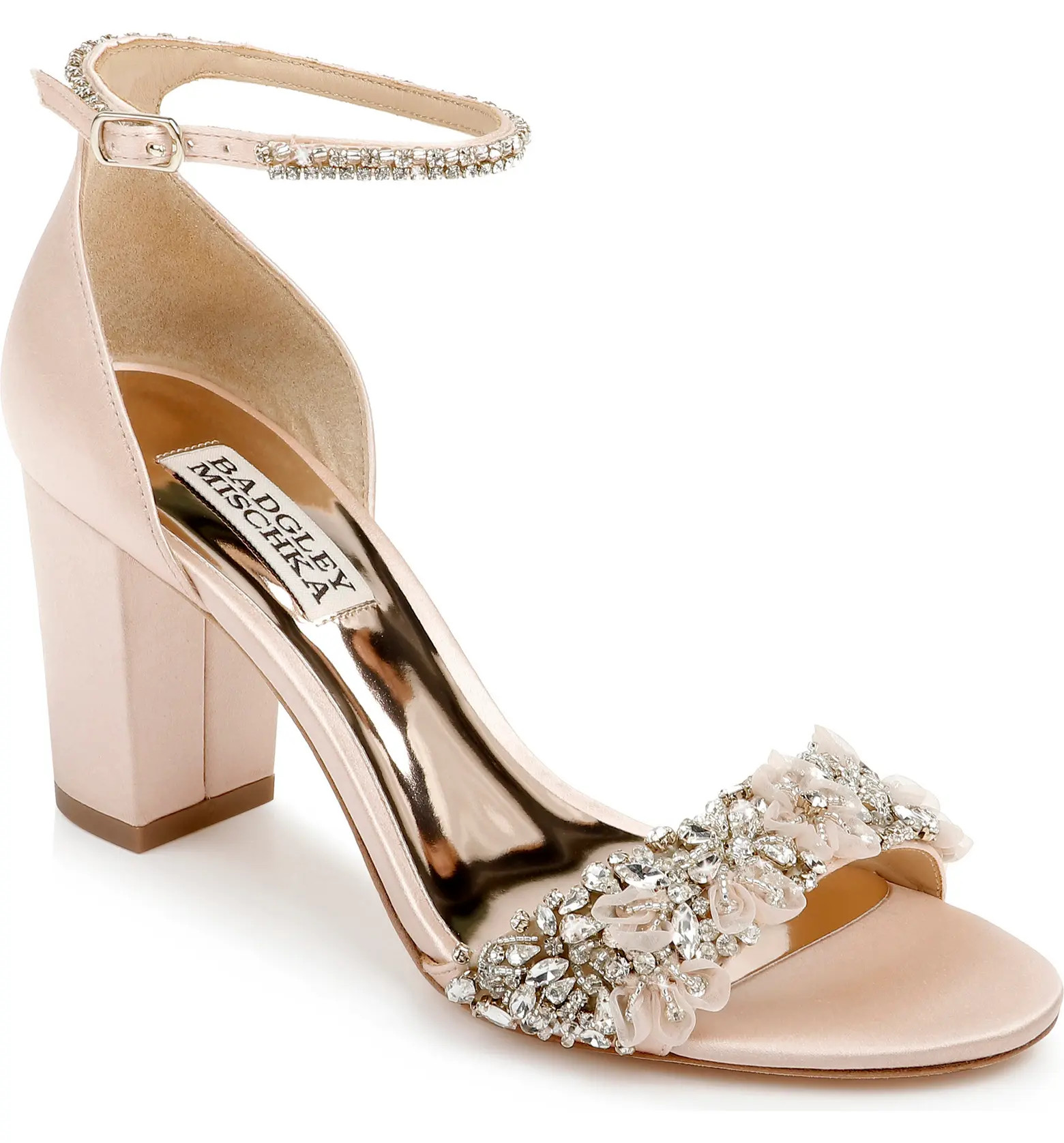 Badgley Mischka Collection Finesse Ankle Strap Sandal | Nordstrom | Nordstrom