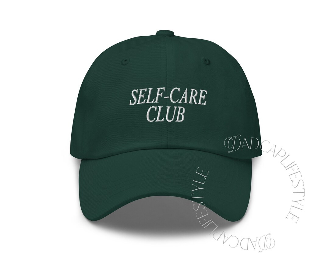 Self Care Club Dad Hat Embroidered Aesthetic Baseball Cap - Etsy | Etsy (US)