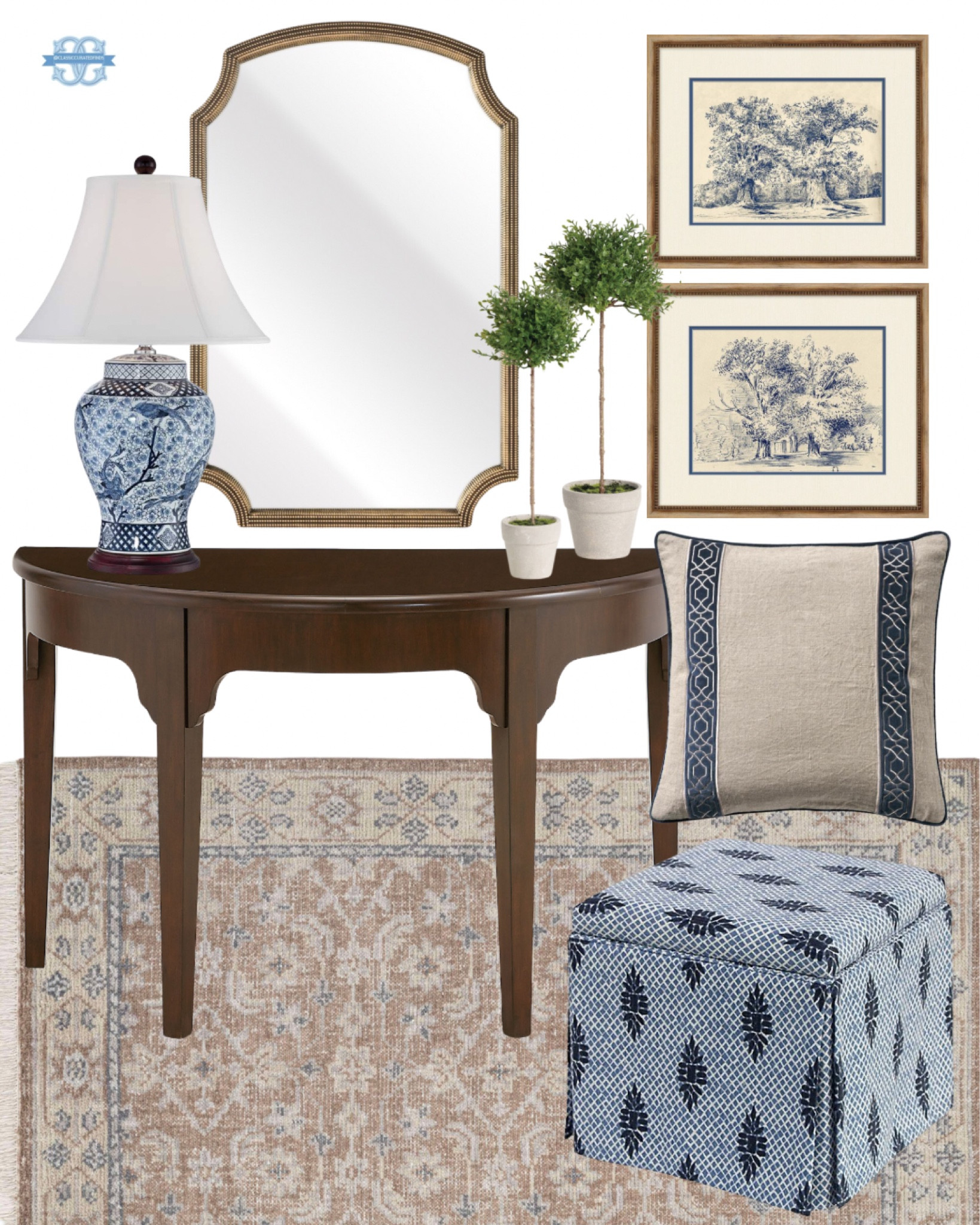 Traditional blue & white home finds🤍

Home Decor, Grandmillennial, Console Table, Ottoman, Lamp, Mirror, Entryway decor 

#LTKHome