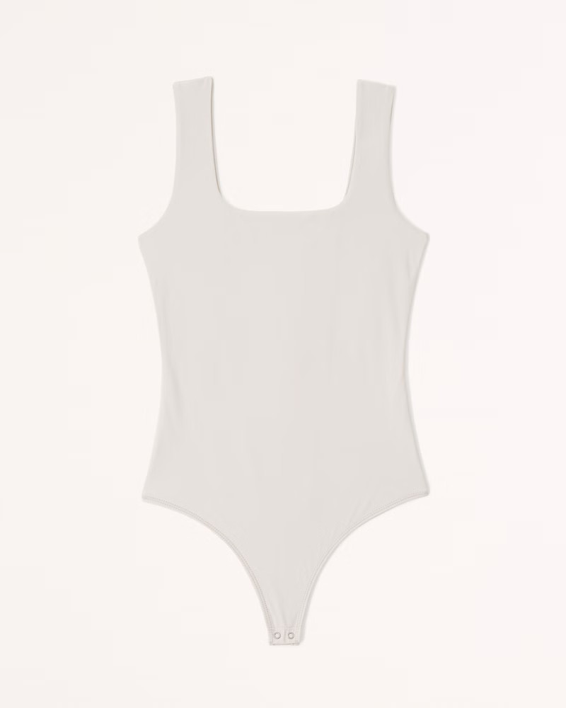Soft Matte Seamless Squareneck Bodysuit | Abercrombie & Fitch (US)