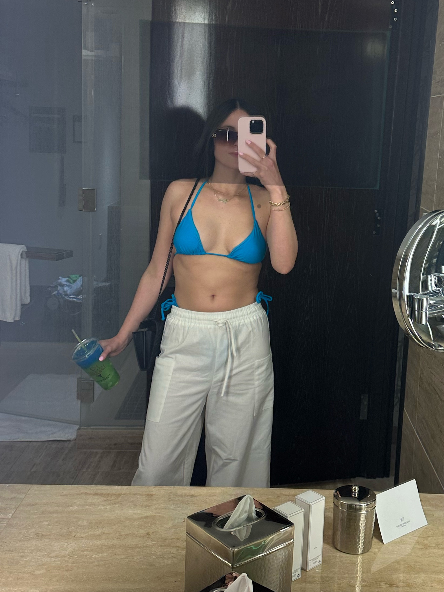 Pool day in Las Vegas💙💙 