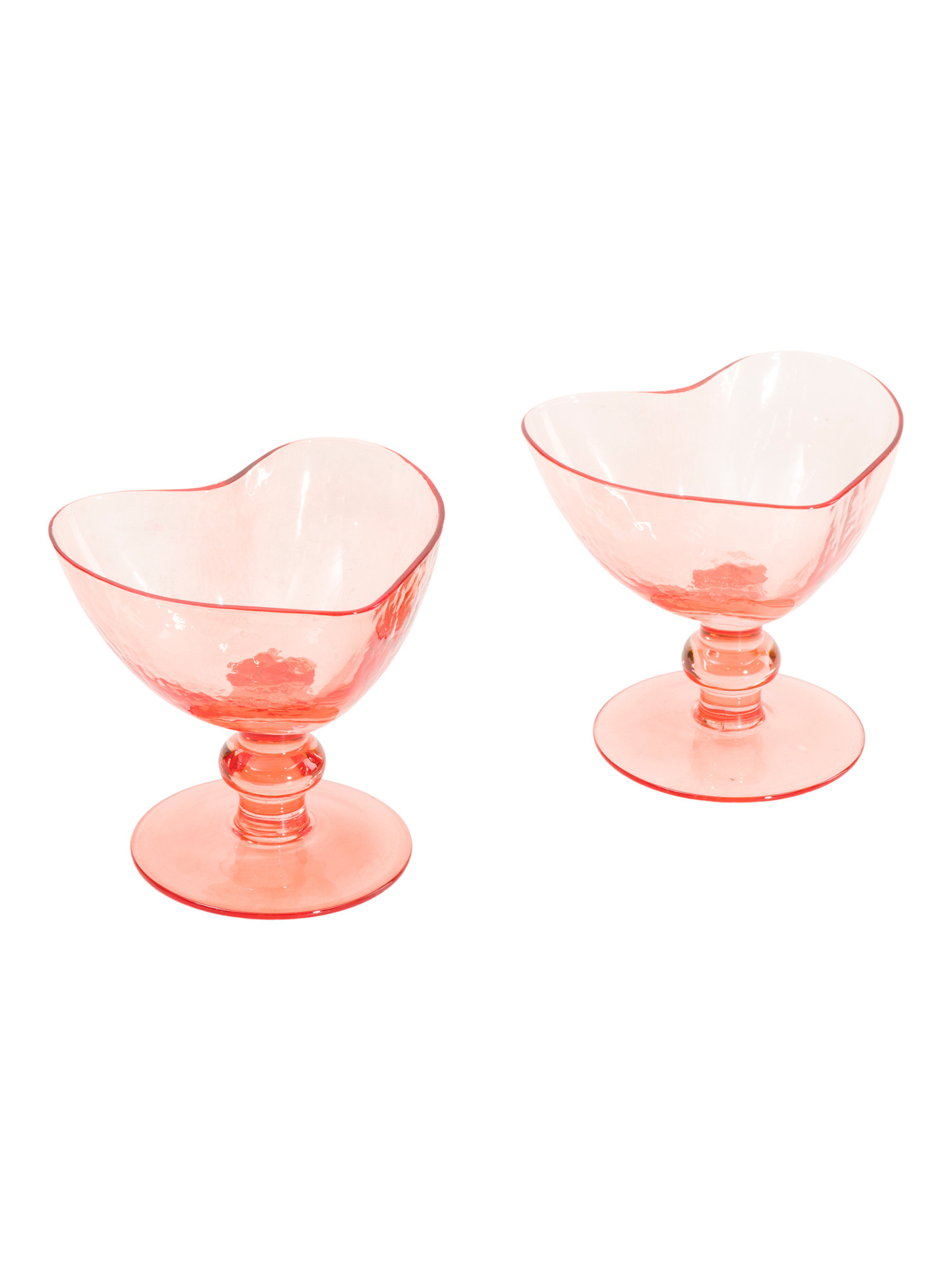 Set Of 2 Heart Shaped Dessert Dishes | TJ Maxx