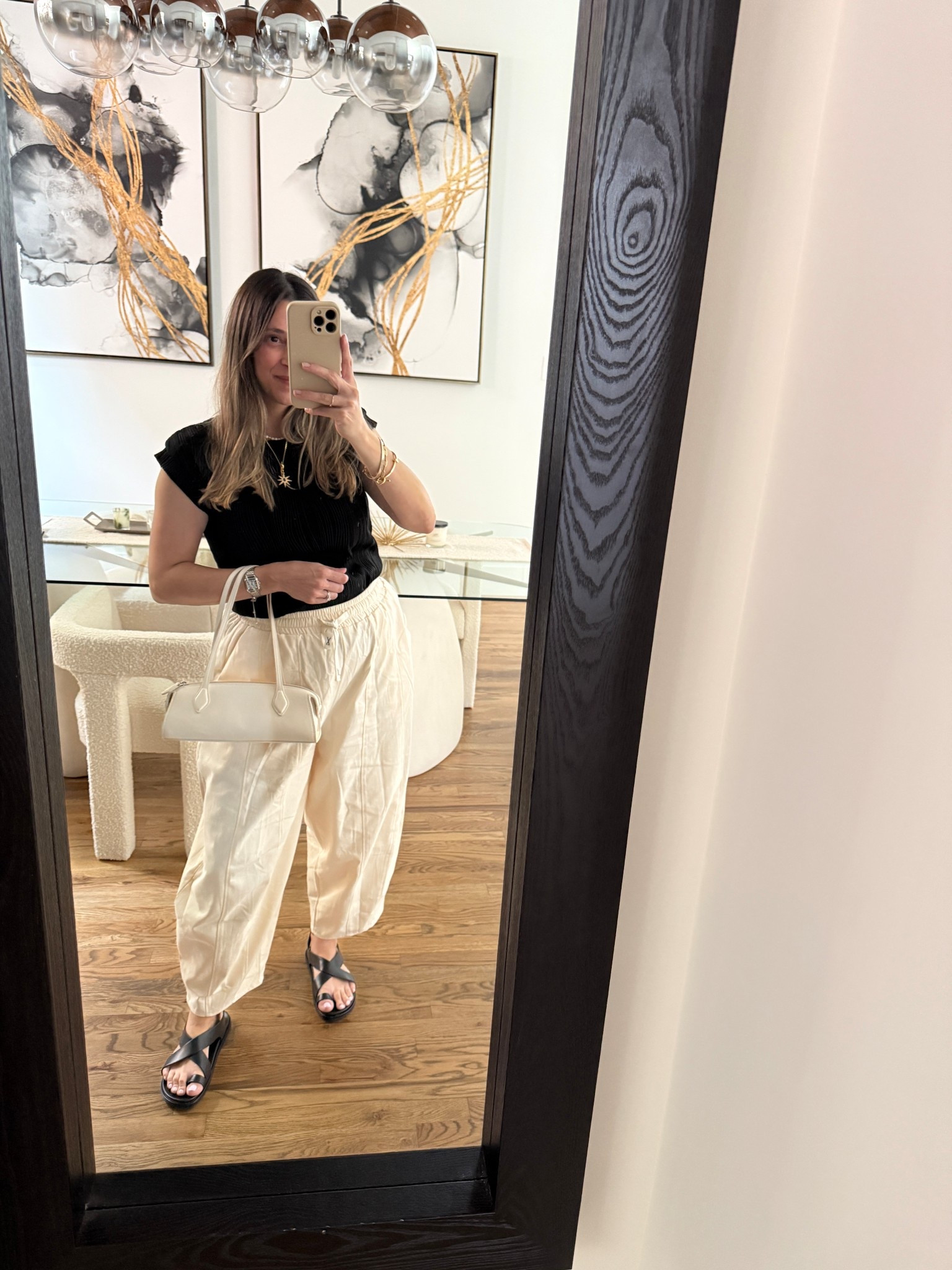 Easy mom outfit I wore 3 weeks postpartum 

#LTKFindsUnder100 #LTKFindsUnder50 #LTKStyleTip