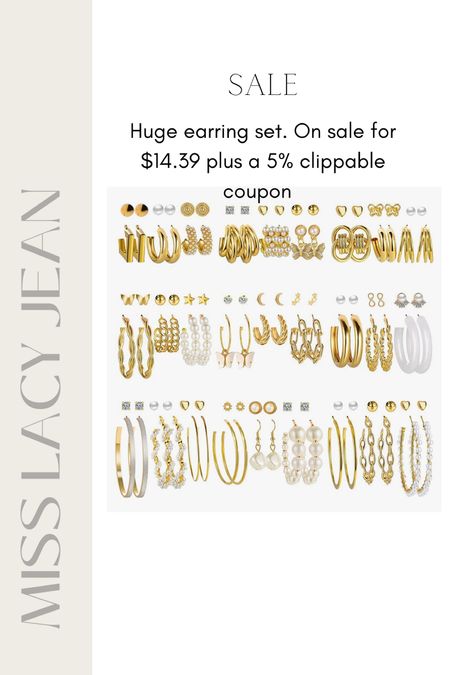 Major earring set sale
Amazon find 

#LTKsalealert #LTKFind #LTKunder50